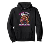 Funny All The Pretty Girls Squat Like This Softball Catcher Sudadera con Capucha