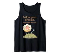 Funny Alligator - Sigue tus sueños a menos que sean extraños Camiseta sin Mangas
