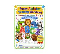 Funny Alphabet Tracing Workbook: Learn to Trace Letters A to Z with Cute Animals for Every Letter (Bright Beginning Workbooks)