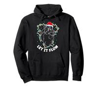Funny Anatomy Heart Cardiac Nurse Santa Hat Xmas Sudadera con Capucha