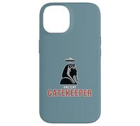 Funny Ancient Portero OVNI Egipto Carcasa para iPhone 14