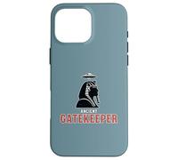 Funny Ancient Portero OVNI Egipto Carcasa para iPhone 16 Pro MAX