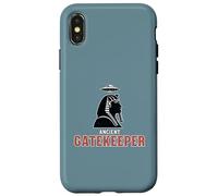 Funny Ancient Portero OVNI Egipto Carcasa para iPhone X/XS