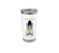 Funny and Cute Space Coast Palm Bay FL - Turquesa|Amarillo Vaso térmico de acero inoxidable de doble pared