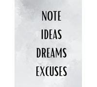 Funny and practical - this large notebook (8.5 x 11 in / 21.6 x 27.9 cm) comes with 120 pages in graph paper style. Perfect for writing, journaling, ... cover - durable finish with a modern look