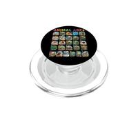 Funny Animal Alphabet A-Z ABCs Learning Letters for Kids PopSockets PopGrip para MagSafe