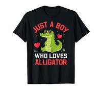 Funny Animal Crocodile, Just a Boy Who Loves Alligator Camiseta