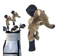 Funny Animal Golf Club Cover - 40cm Plush Driver Head Cover | Cute Cartoon No.1 Wood Club Protector - Soft Durable Protective Sleeve | Golf Bag Accessory Gift for Players