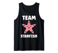 Funny Animal Minimalist Ocean Simple Team Starfish Camiseta sin Mangas