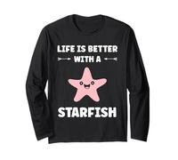 Funny Animal Ocean Life is Better with a Starfish Manga Larga