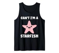 Funny Animal Ocean Minimalist Simple I'm a Starfish Camiseta sin Mangas