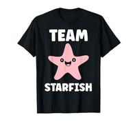 Funny Animal Ocean Minimalist Simple Team Starfish Camiseta