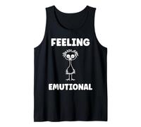 Funny Animals Emus Bird Quote Emotional Feeling emu Camiseta sin Mangas