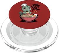 Funny Anime Ramen Noodles Kawaii Dinosaur PopSockets PopGrip para MagSafe