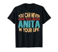 Funny Anita Personalized Tshirt First Name Joke Item Camiseta