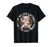 Funny Annoyed Cat Meme Martial Arts Kitten Sarcastic Humor Camiseta