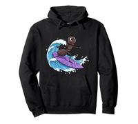 Funny Ant está surfeando una ola del océano 1 - Fan Fun Sudadera con Capucha