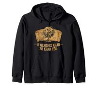 Funny Ap World History Juego de Palabras si Genghis Khan So Khan You Sudadera con Capucha