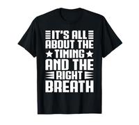 Funny Armónica Player It´s All Timing & Right Breath Camiseta