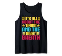 Funny Armónica Player It´s All Timing & Right Breath Camiseta sin Mangas