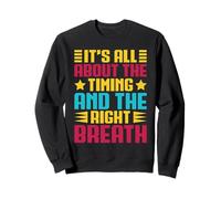 Funny Armónica Player It´s All Timing & Right Breath Sudadera