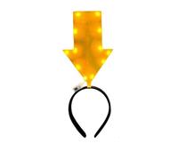 Funny Arrowhead Headband | Light Up Photo Props Hair Accessories | For Festival Celebrations Holiday Gatherings Carnivals Single's Parties Cosplay Photography, Fashion Headband |