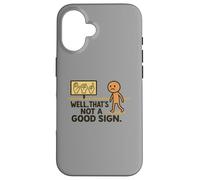 Funny ASL American Sign Language Well That's Not A Good Sign Carcasa para iPhone 16