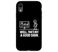 Funny ASL American Sign Language Well That's Not A Good Sign Carcasa para iPhone XR