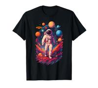 Funny Astronaut Planets Gift Astronomy Solar Sysyem Kids Camiseta