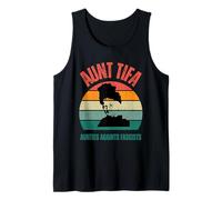 Funny Aunt Tifa Aunties Against Fascists Design Hombres Mujer Camiseta sin Mangas