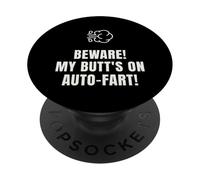 Funny Auto-Fart Humor tee Novelty Christmas 2025 Gag Saying PopSockets PopGrip Adhesivo