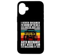 Funny Auto Mechanic Gift Car Guy Sport Car Lover Carcasa para iPhone 16 Plus