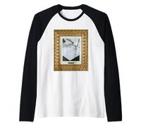 Funny Autopen Biden Portrait - White House Graphic Design Camiseta Manga Raglan