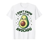 Funny Avo I Don't Know I'm Just An Avocado Cute Pun Tee Camiseta