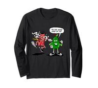 Funny Avocado Design - I'm The Good Kind of Fat Manga Larga