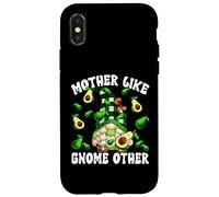 Funny Avocado Summer GNOME Graphic For Women Vegan Mom Quote Carcasa para iPhone X/XS