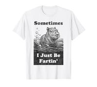 Funny Baby Capybara Pedos A Veces Solo Me Pedo Meme Camiseta