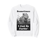 Funny Baby Capybara Pedos A Veces Solo Me Pedo Meme Sudadera