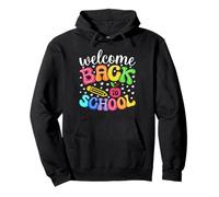 Funny Back to School Vibes for Teachers and Kids Sudadera con Capucha