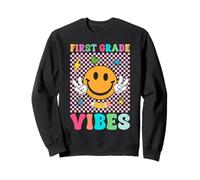 Funny Back to School Vibes for Teachers and Students Sudadera