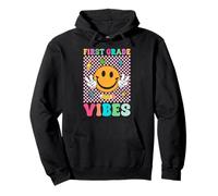 Funny Back to School Vibes for Teachers and Students Sudadera con Capucha