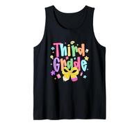 Funny Back to School Vibes for Third Grade Teacher Kids Camiseta sin Mangas