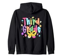 Funny Back to School Vibes for Third Grade Teacher Kids Sudadera con Capucha