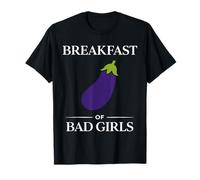 Funny Bad Girls Adult Sport Quote Breakfast of Champions Camiseta