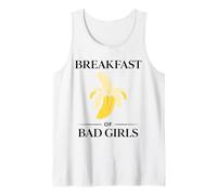 Funny Bad Girls Adult Sport Quote Breakfast of Champions Camiseta sin Mangas