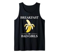 Funny Bad Girls Adult Sport Quote Breakfast of Champions Camiseta sin Mangas