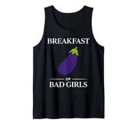 Funny Bad Girls Adult Sport Quote Breakfast of Champions Camiseta sin Mangas