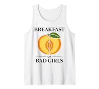 Funny Bad Girls Adult Sport Quote Breakfast of Champions Camiseta sin Mangas