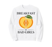 Funny Bad Girls Adult Sport Quote Breakfast of Champions Sudadera