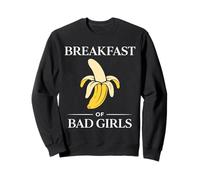 Funny Bad Girls Adult Sport Quote Breakfast of Champions Sudadera